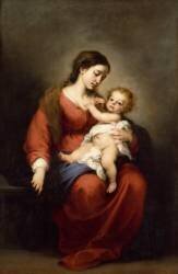 Virgin and Child (Bartolomé Esteban Murillo) - Muzeo.com