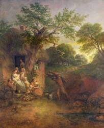 Woodcutter's Home (Thomas Gainsborough) - Muzeo.com