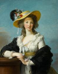 Yolande-Gabrielle-Martine de Polastron, duchesse de Polignac (1749-1793) (Elisabeth Vigée Le Brun) - Muzeo.com