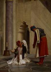 Young Greeks in the Mosque (Jean-Léon Gérôme) - Muzeo.com