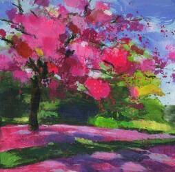 Arbre rose (Pascal Langevin) - Muzeo.com