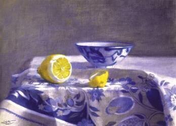 Citron et porcelaine (Pierre Dominique Lafitte) - Muzeo.com