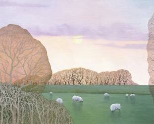 December Dusk (Ann Brain) - Muzeo.com