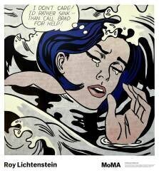Drowning Girl (Roy Lichtenstein) - Muzeo.com