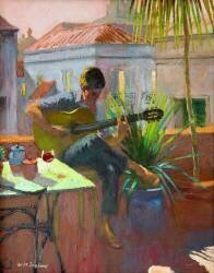 Evening Rooftop (William Ireland) - Muzeo.com