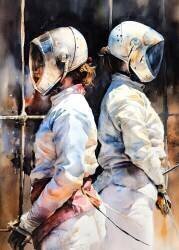 Fencing (Justyna Jaszke) - Muzeo.com