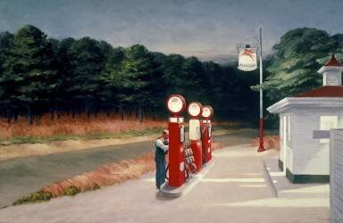 Gas,1940 (Edward Hopper) - Muzeo.com