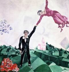 La Promenade (Marc Chagall) - Muzeo.com