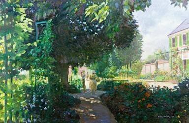 Monet's garden (William Ireland) - Muzeo.com