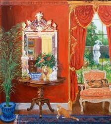 Red Hallway (William Ireland) - Muzeo.com