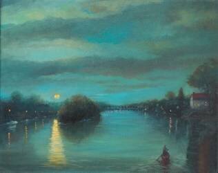 Richmond Dusk (Lee Campbell) - Muzeo.com
