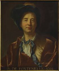 Bernard Le Bovier de Fontenelle (1657-1757), écrivain (Hyacinthe Rigaud (d'après)) - Muzeo.com