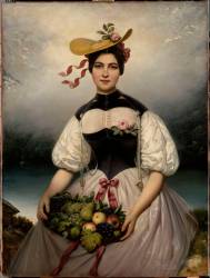 Jeune Suissesse de Brienz (Joseph-Désiré Court) - Muzeo.com