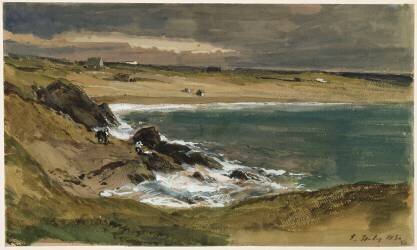 La baie de Dinard aux environs de Saint-Servan (Eugène Isabey) - Muzeo.com