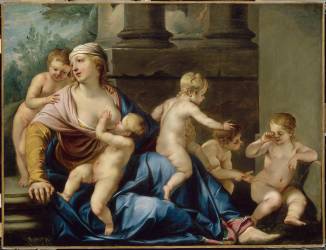 La Charité (Jacques Blanchard (d'après)) - Muzeo.com