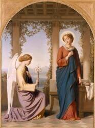 La Salutation angélique ou L'Annonciation (Amaury-Duval) - Muzeo.com