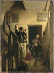 Le joyeux voisin (Jean-Alphonse Roehn) - Muzeo.com