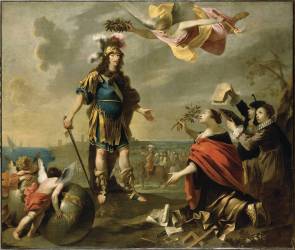 Louis II de Bourbon, duc d'Enghien, reçoit la reddition de Dunkerque, en octobre 1646 (Jean Tassel) - Muzeo.com