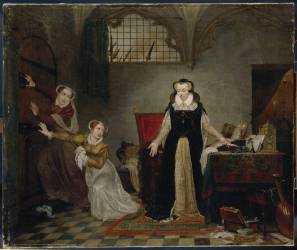 Marie Stuart conduite au supplice (Matthieu Ignace van Brée) - Muzeo.com