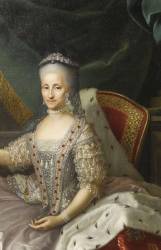 Marie-Antoinette-Ferdinande (1729-1785), infante d'Espagne, reine de Piémont-Sardaigne (Anton Raphaël Mengs) - Muzeo.com