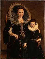 Portrait de femme avec un enfant (anonymous) - Muzeo.com