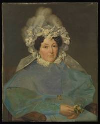 Portrait présumé d'Isabelle Bagnall (anonymous) - Muzeo.com