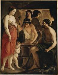 Vénus dans la forge de Vulcain (Louis Le Nain) - Muzeo.com