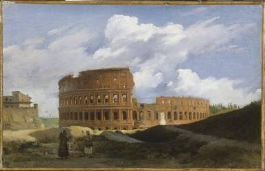 Vue du Colisée à Rome (Achille Etna Michallon) - Muzeo.com