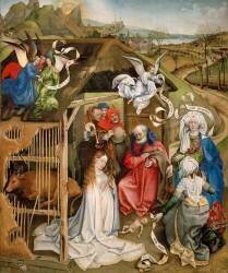 La Nativité (Robert Campin) - Muzeo.com