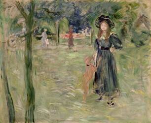 Bois de Boulogne (Berthe Morisot) - Muzeo.com