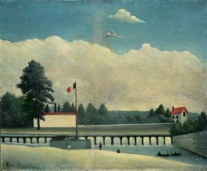 Le Barrage (Henri Rousseau) - Muzeo.com
