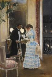 A discussion (Jean Béraud) - Muzeo.com