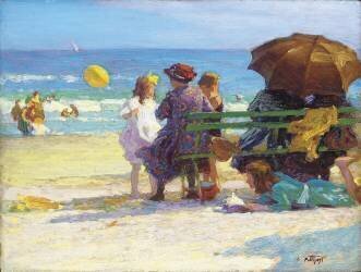 A Family Outing (Edward Henry Potthast) - Muzeo.com