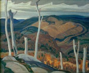 A Grey Day (Franklin Carmichael) - Muzeo.com