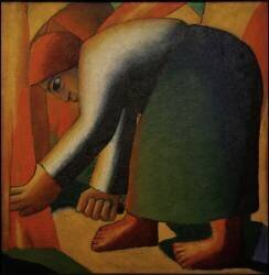 A Reaper (Kazimir Malevitch) - Muzeo.com