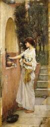 A Roman Offering (John William Waterhouse) - Muzeo.com