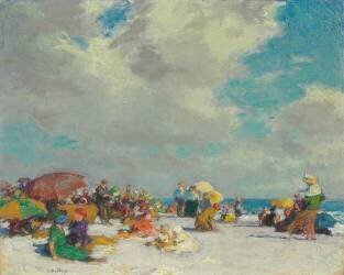 A Summer Afternoon (Edward Henry Potthast) - Muzeo.com