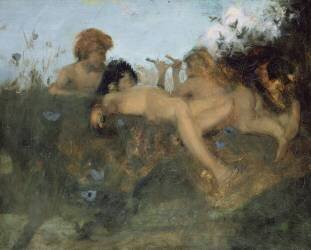 A Summer Idyll (John Singer Sargent) - Muzeo.com