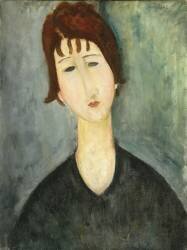 A Woman (Amedeo Modigliani) - Muzeo.com