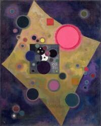 Accent in pink (Wassily Kandinsky) - Muzeo.com