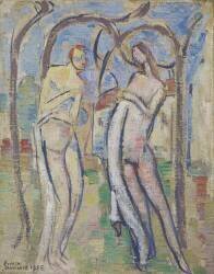 Adam et Eve (Emile Bernard) - Muzeo.com