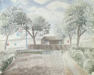 Aerodrome (Eric Ravilious) - Muzeo.com