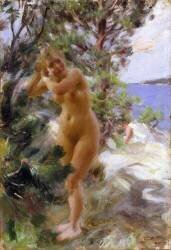 After the Bath (Anders Zorn) - Muzeo.com