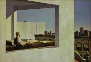 Office in a Small City (Edward Hopper) - Muzeo.com