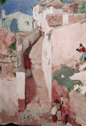 Albayzin in Granada (Joaquin Sorolla y Bastida) - Muzeo.com