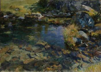 Alpine Pool (John Singer Sargent) - Muzeo.com