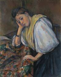 An Italian Girl (Paul Cézanne) - Muzeo.com