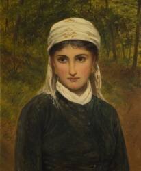 An Italian Lady (Charles Sillem Lidderdale) - Muzeo.com