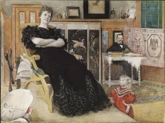 Anna Pettersson (Carl Larsson) - Muzeo.com