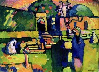 Arabian Graveyard (Wassily Kandinsky) - Muzeo.com